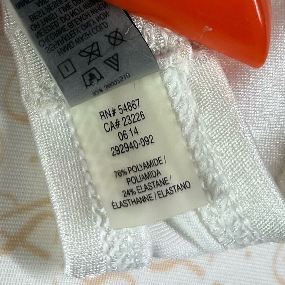 Victorias Secret White Twist Front Knockout Strapless Bandeau Bikini Top - Picture 6 of 8